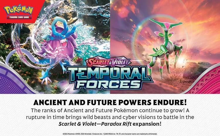 Pokémon - Boîte Elite Trainer  -  Scarlet & Violet  -  Temporal Forces  -  Iron Thorns
