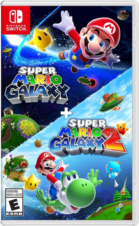 【海外版】スーパーマリオギャラクシー 2」，本日 スーパーマリオギャラクシー + スーパーマリオギャラクシー スーパーマリオギャラクシー2 ＋ Nintendo Switch