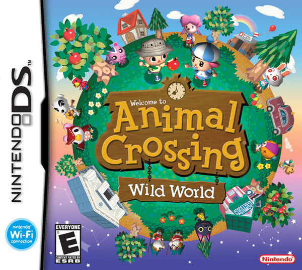 WELCOME TO ANIMAL CROSSING  -  WILD WORLD  ( Cartouche seulement ) (usagé)