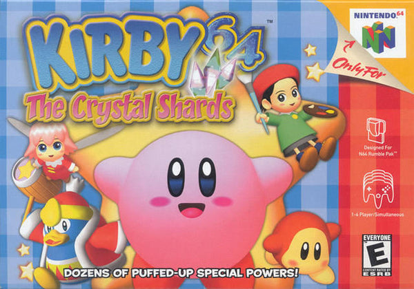KIRBY 64  -  THE CRYSTAL SHARDS  ( Cartouche seulement ) (usagé)