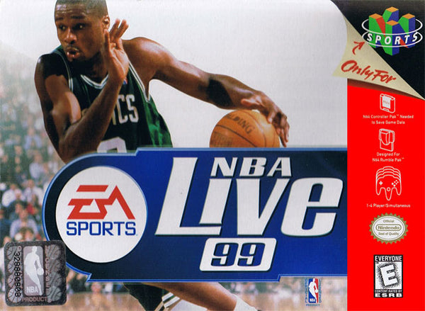 NBA LIVE 99  (Cartouche seulement) (usagé)