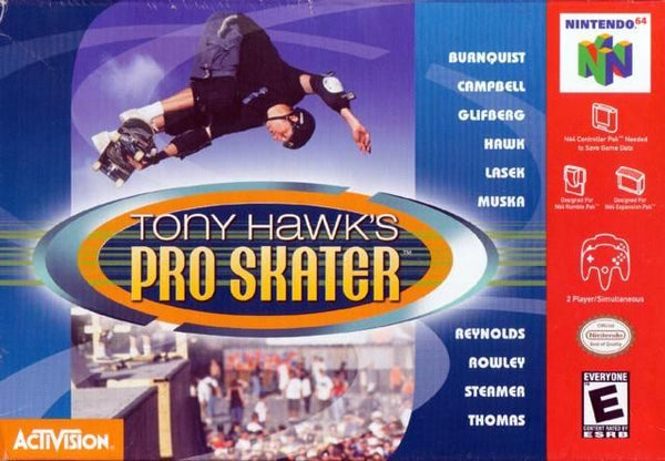 TONY HAWK'S PRO SKATER  ( Cartouche seulement ) (usagé)