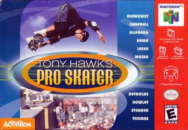 TONY HAWK'S PRO SKATER  ( Cartouche seulement ) (usagé)
