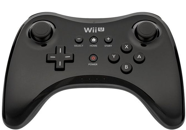Nintendo - Mannette Pro officiel pour Nintendo Wii U  -  Noire (usagé)