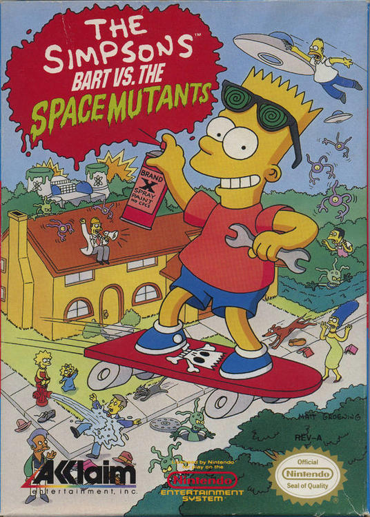 The Simpsons - Bart vs The Space Mutants (usagé)