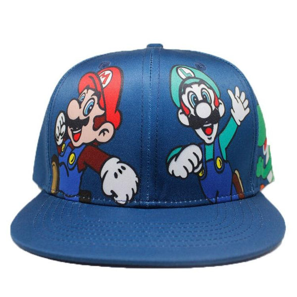 Casquette ajustable de Super Mario Bros. - Mario, Luigi & Yoshi