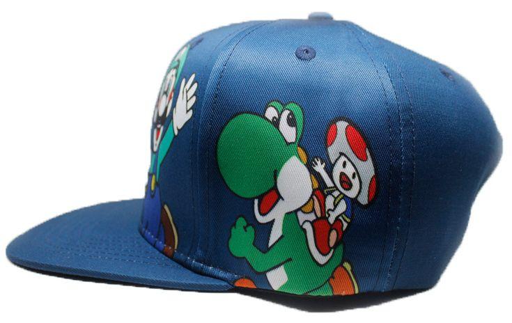 Casquette ajustable de Super Mario Bros. - Mario, Luigi & Yoshi