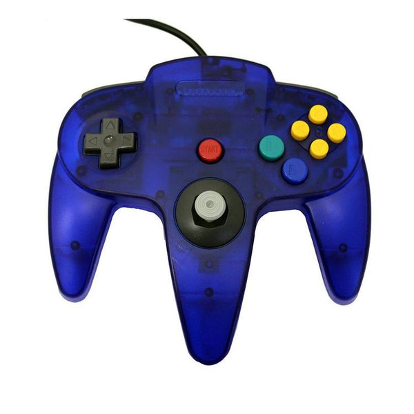 Tomee - Manette pour Nintendo 64 - Clear Blue