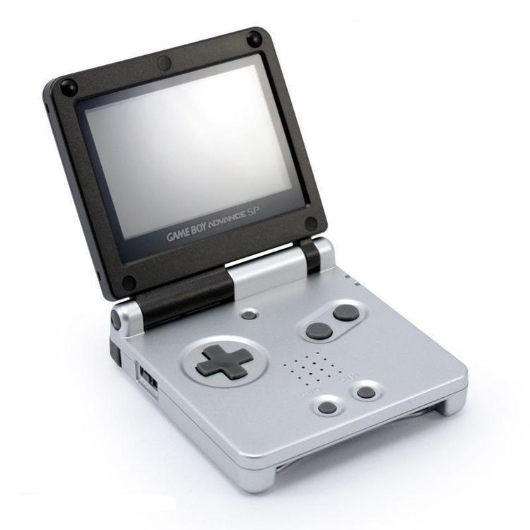 Nintendo - Gameboy Advance SP - Platinum / Onyx ( Box not included ) (