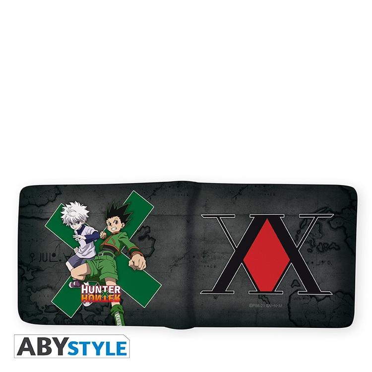 ABYstyle - Coffret cadeau  comprenant un portefeuille à deux volets et un Porte-clés  -  Hunter X Hunter