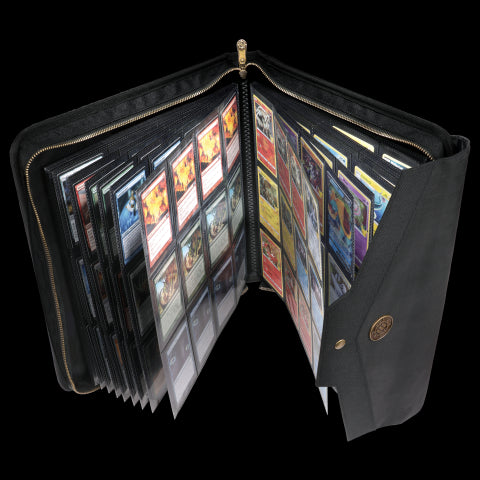 Enhance - Portfolio 12 pochettes - 480 emplacements  -  Noir