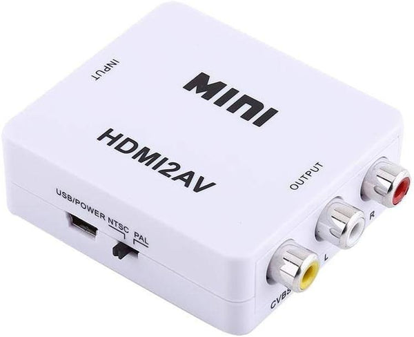 Convertisseur HDMI vers audio/vidéo (AV) RCA
