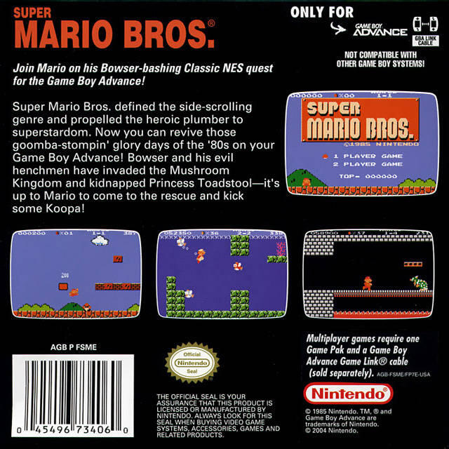Super Mario Bros.: Classic NES Series (usagé)