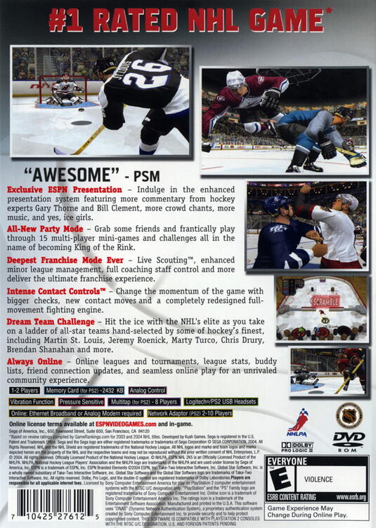 ESPN NHL 2K5 (used)