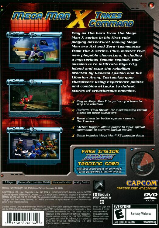 Mega Man X: Command Mission (used)