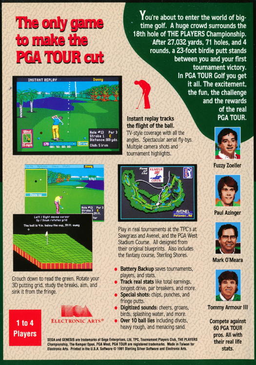 PGA Tour Golf (usagé)