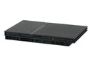Sony PlayStation 2 Slim Game System Console Black With Memory and New Lens (usagé)