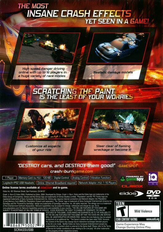 Crash 'N' Burn (usagé)