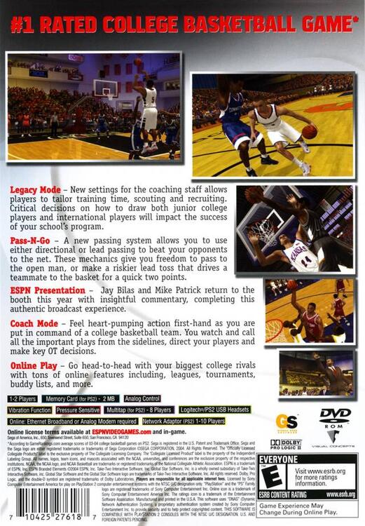 ESPN College Hoops 2K5 (used)