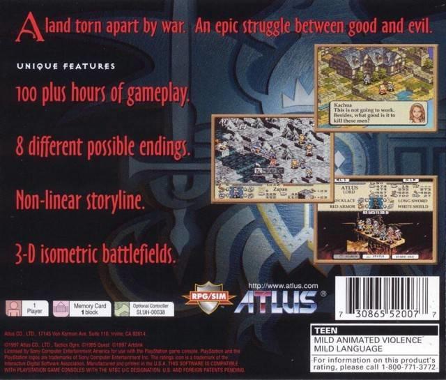 Tactics Ogre (used)