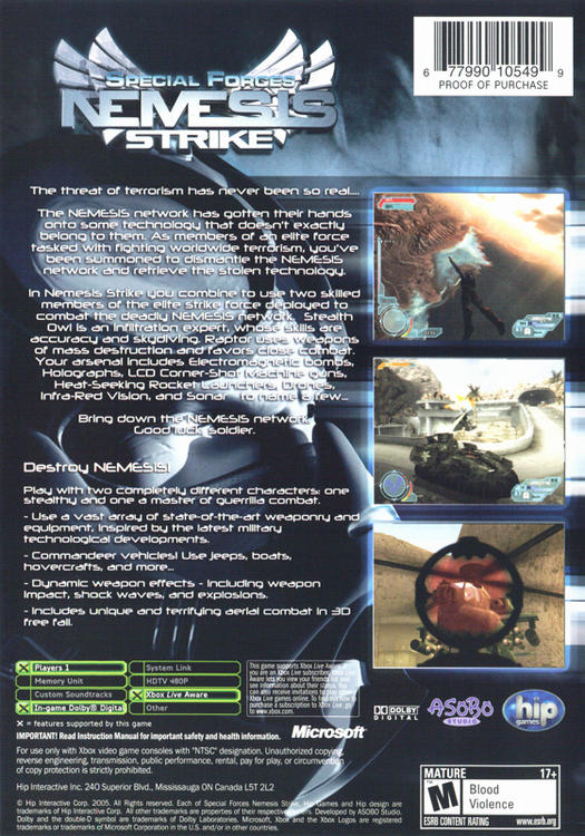Special Forces: Nemesis Strike (used)