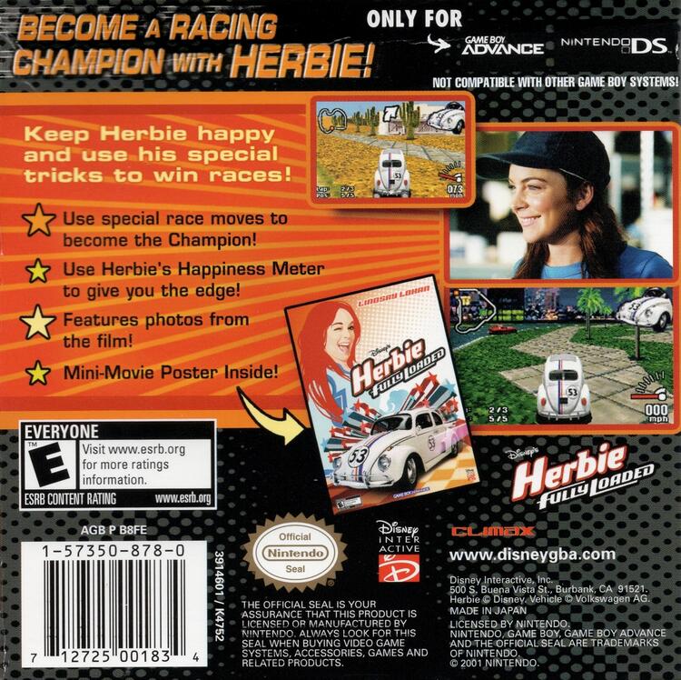 Disney's Herbie: Fully Loaded (used)
