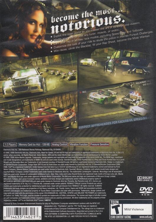 Need for Speed: Most Wanted [Greatest Hits] (usagé)