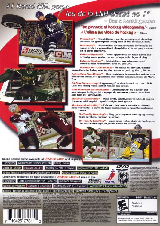 NHL 2K6 [Maple Leafs Cover] (usagé)
