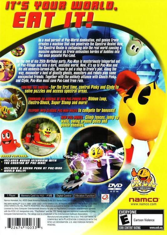 Pac-Man World 3 (used)