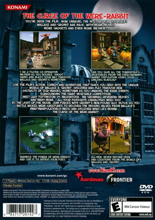 Wallace & Gromit: The Curse of the Were-Rabbit (used)
