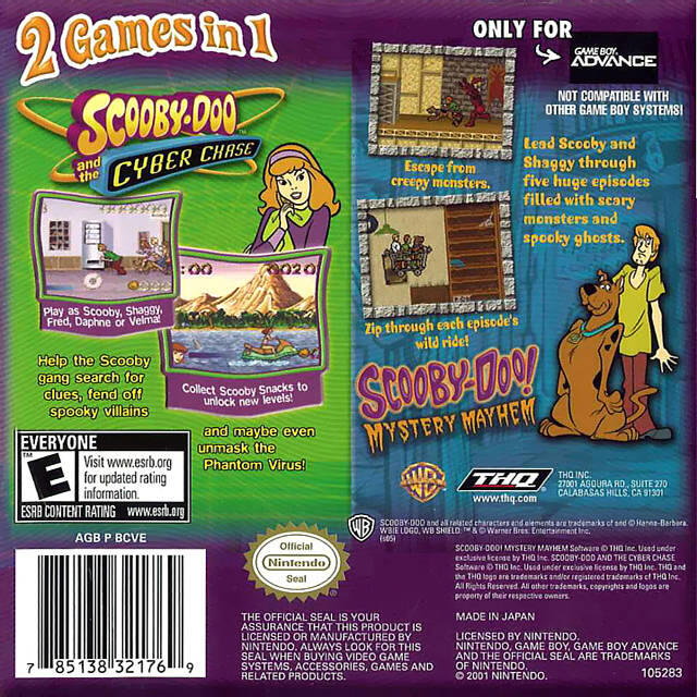 Scooby-Doo and the Cyber Chase / Scooby-Doo! Mystery Mayhem (usagé)