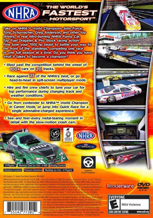 NHRA Championship Drag Racing (usagé)