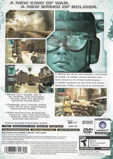 Tom Clancy's Ghost Recon Advanced Warfighter (used)