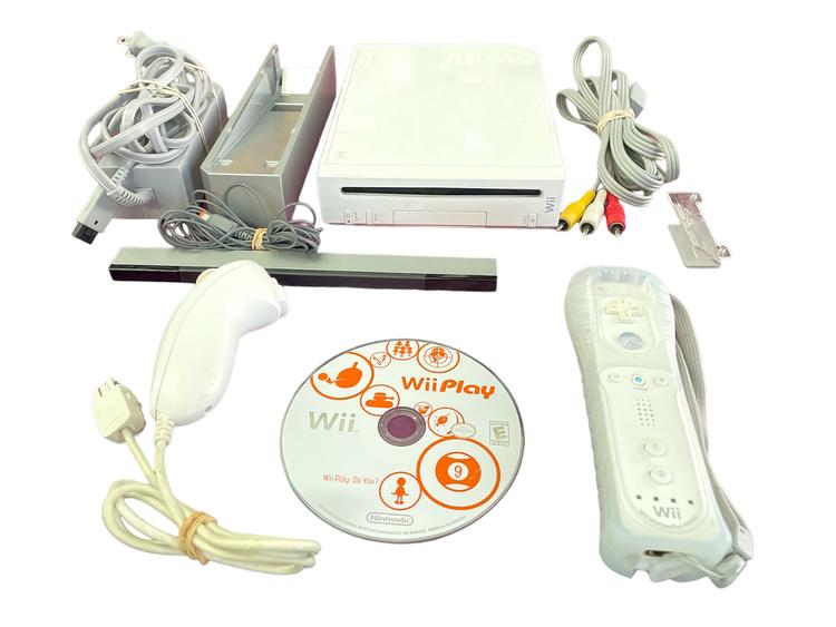 Nintendo Wii Modèle 1 rétro-compatible  -  Blanche (usagé)