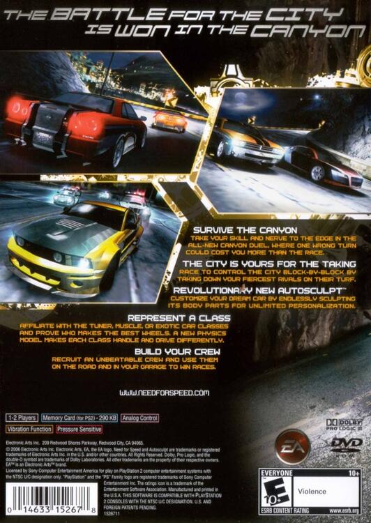 Need for Speed Carbon (used)
