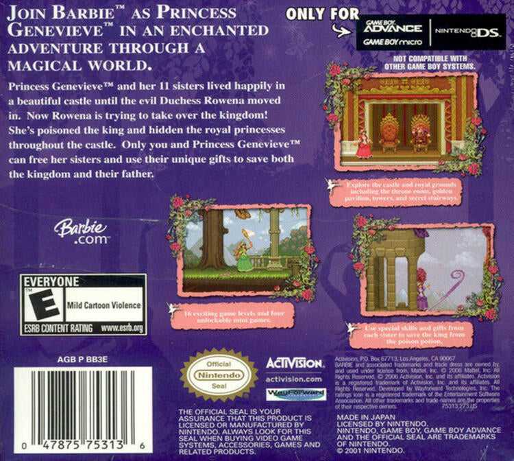 Barbie in The 12 Dancing Princesses (usagé)