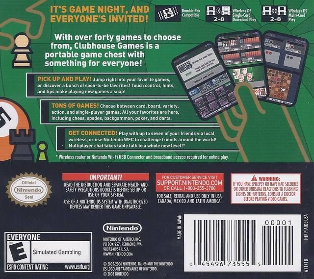 Clubhouse Games (usagé)