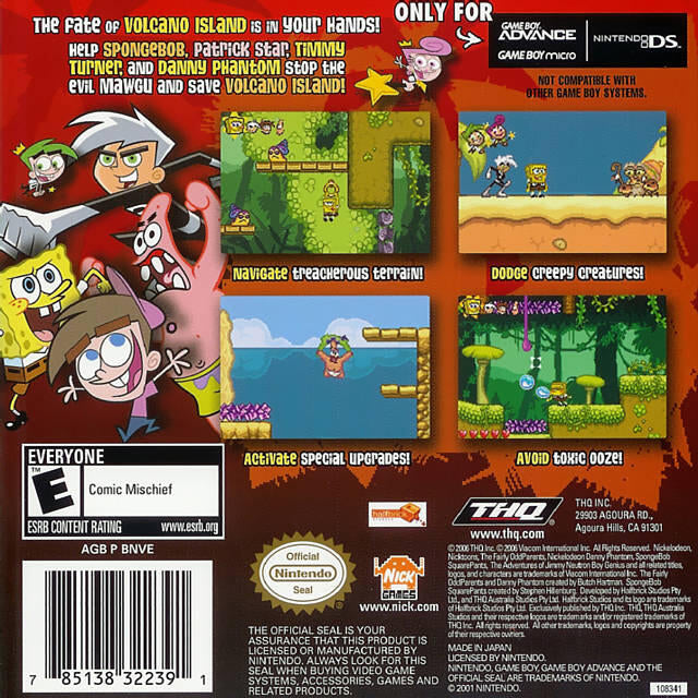 Nicktoons: Battle for Volcano Island (usagé)
