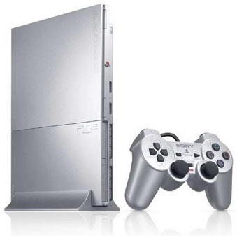 Sony PlayStation 2 slim argent (usagé)