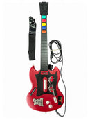 Guitar Hero II - PlayStation 2 Wired Red Gibson Bundle (usagé)