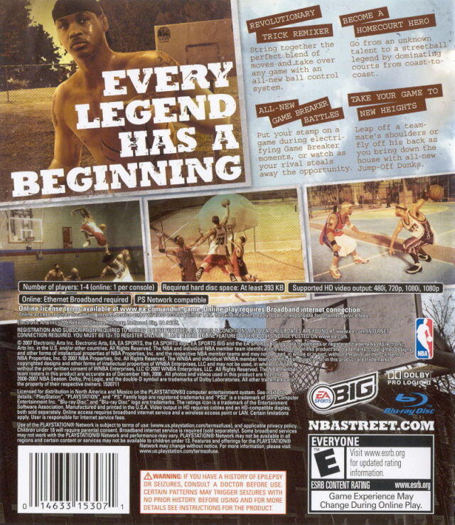 NBA Street Homecourt (usagé)