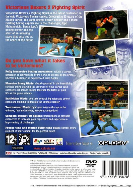Victorious Boxers 2: Fighting Spirit (usagé)