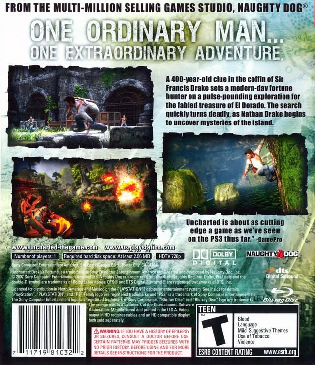 Uncharted: Drake's Fortune [Greatest Hits] (usagé)