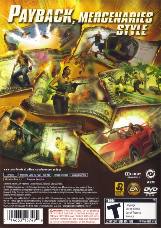 Mercenaries 2: World in Flames (used)