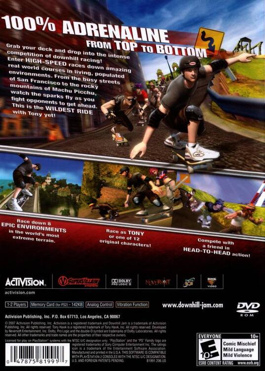 Tony Hawk's Downhill Jam (usagé)