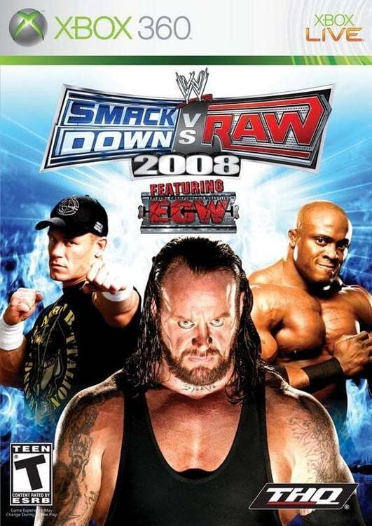 WWE Smack Down vs Raw 2008 (used)