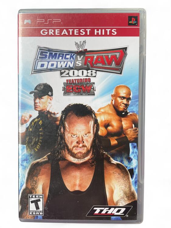 WWE SmackDown vs. Raw 2008  [Greatest Hits] (usagé)