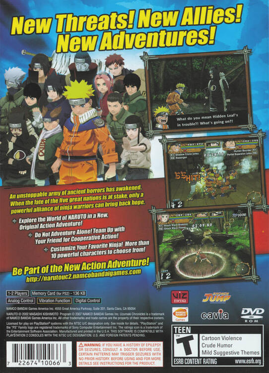Naruto: Uzumaki Chronicles 2 (used)
