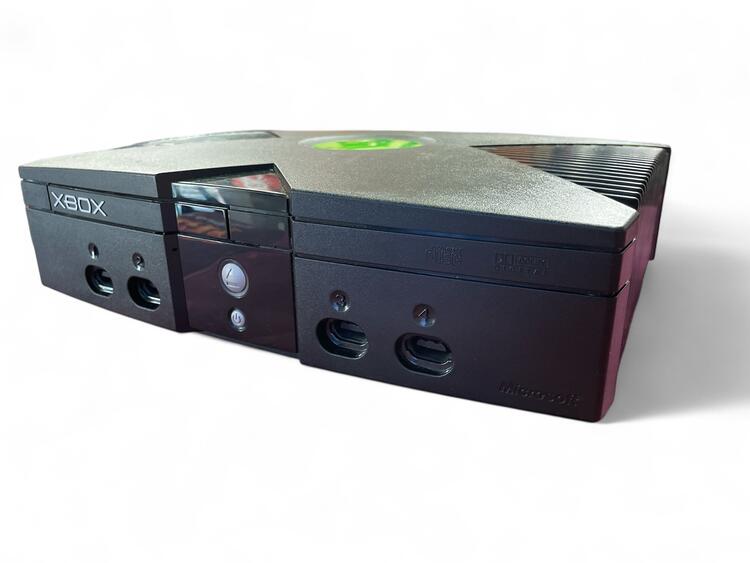 Microsoft Xbox Original Black Console - Tested works (used)