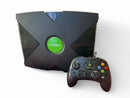 Microsoft Xbox Original Black Console  -  Tested works (usagé)